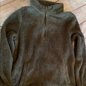 Sherpa pullover